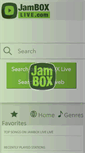 Mobile Screenshot of jamboxlive.com
